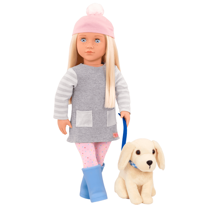 Our Generation Doll Meagan & Passenger Pets Bundle