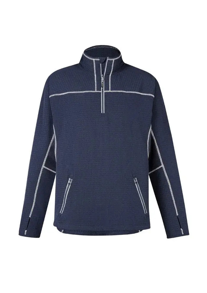 Mens Streetworx Stretch Mid-Layer ZT820 Work Wear Syzmik Navy XXS