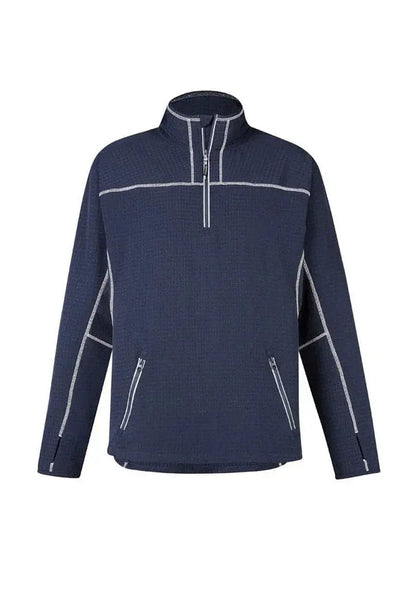 Mens Streetworx Stretch Mid-Layer ZT820 Work Wear Syzmik Navy XXS