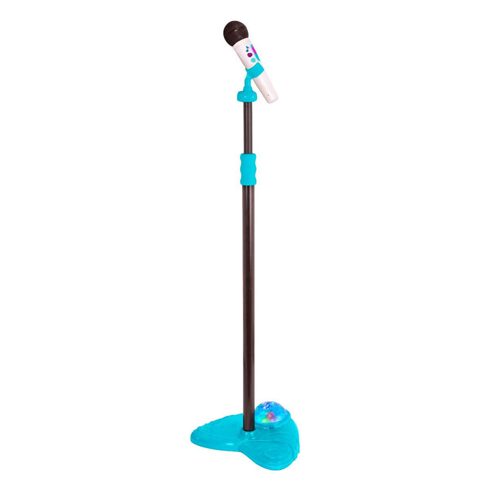 Toy microphone and stand