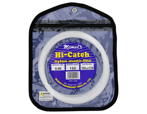Momoi - Hi-Catch Monofilament Leader Material - Clear White