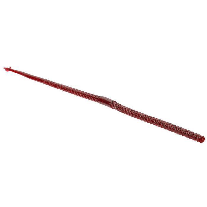 netbait-finiki-prop-shot-15in-freshwater-soft-plastic-worm-red-bug-side