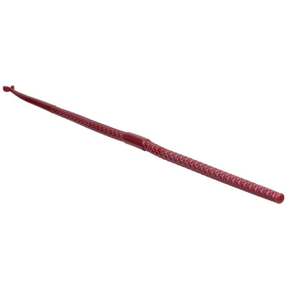netbait-finiki-prop-shot-15in-freshwater-soft-plastic-worm-earthworm-side