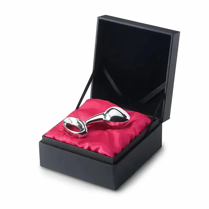 njoy Stainless Steel Pure Plug Medium - Silver - Butt
