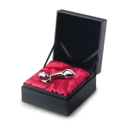 njoy Stainless Steel Pure Plug Small - Silver - Butt