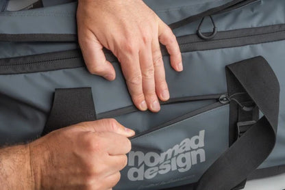 nomad-design-tuff-loader-65L-max-dry-duffel-bag-front-pouch