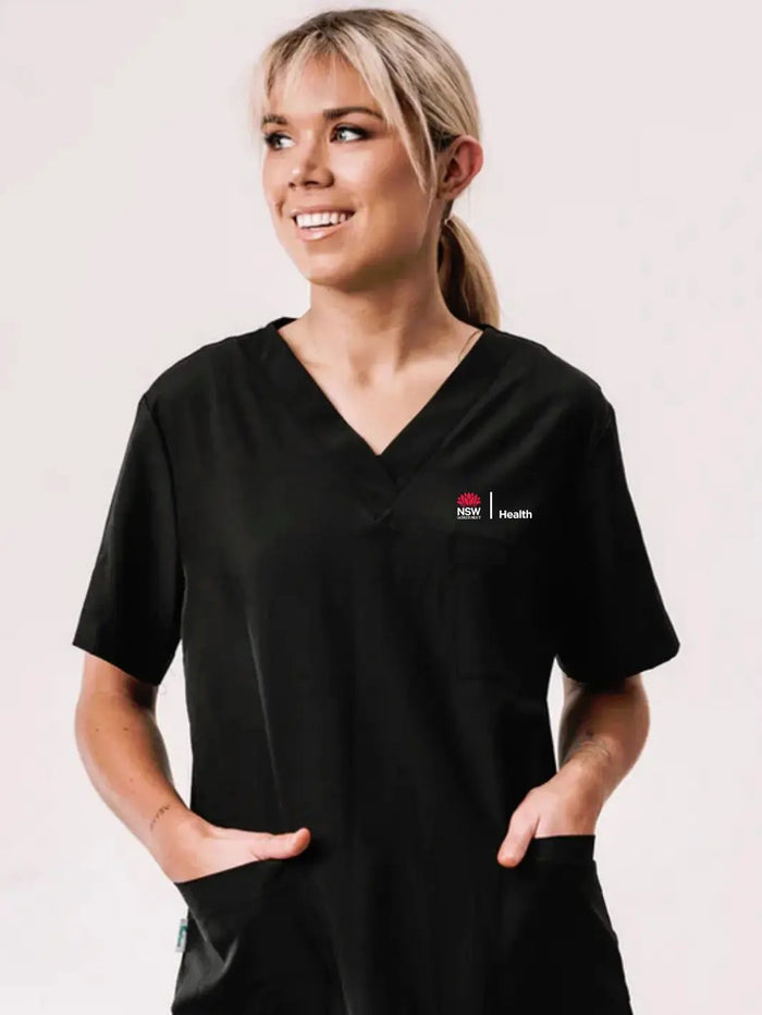 NSW Health Unisex Scrub Top NSWOT01  Simply Scrubs Australia