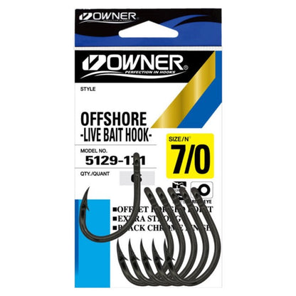 Owner - Offshore Live Bait Hooks (5129)