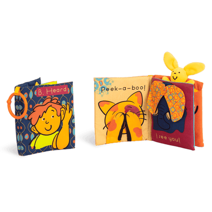 Fabric books for babies.