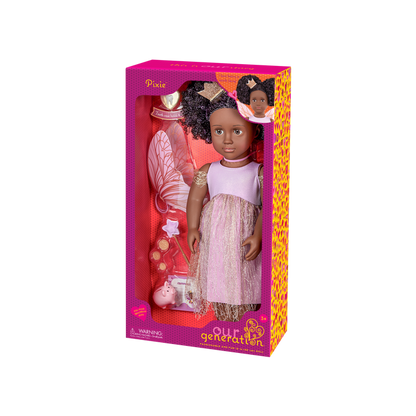 Our Generation 18 inch Tooth Fairy Doll Pixie and accessories