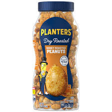 PLANTERS HONEY ROASTED PEANUTS 16 OZ