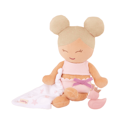 LullaBaby Plush Bath Doll & Accessories