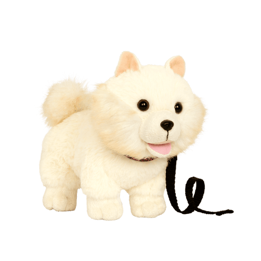 6-inch Posable Pomeranian Pup for 18-inch Dolls