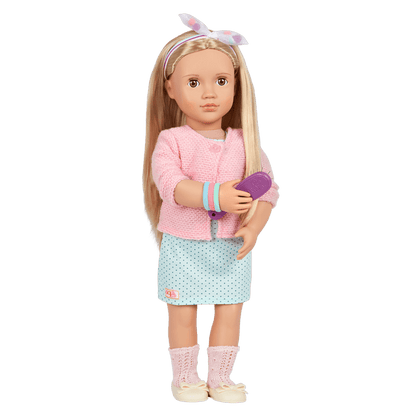 Our Generation Pretty Pom Poms Hair Accessories for 18-inch Dolls