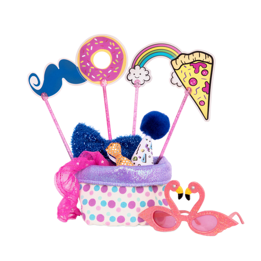 Toy photo booth props