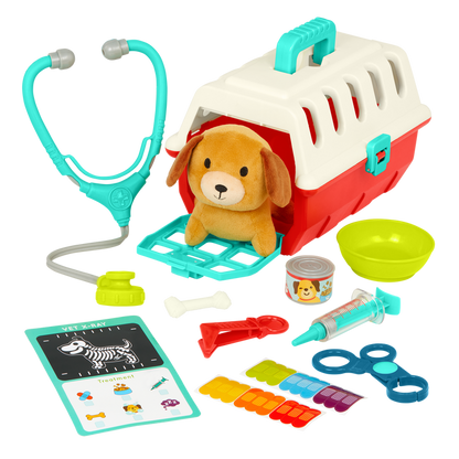 Battat mini vet kit playset for toddlers