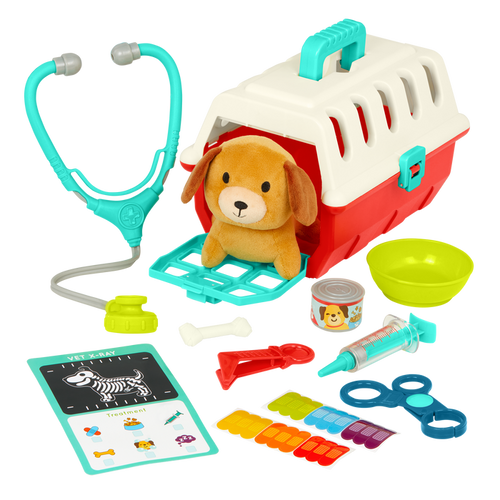 Battat mini vet kit playset for toddlers