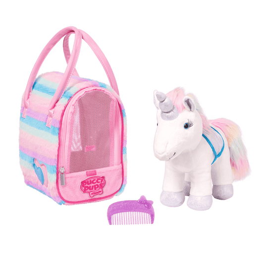 Rainbow Glam Bag & Sparkly Unicorn - Pucci Pups