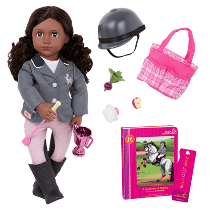 Our Generation Posable 18-inch Equestrian Doll Rashida