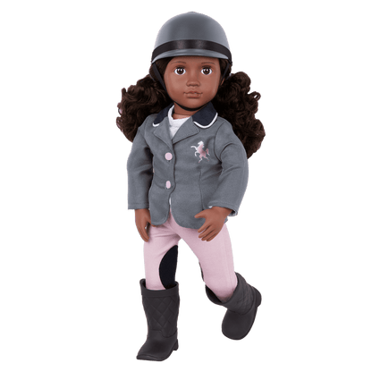Our Generation Posable 18-inch Equestrian Doll Rashida