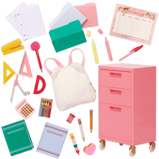 Our Generation Ready, Set, Learn School Accessories for 18" Dolls