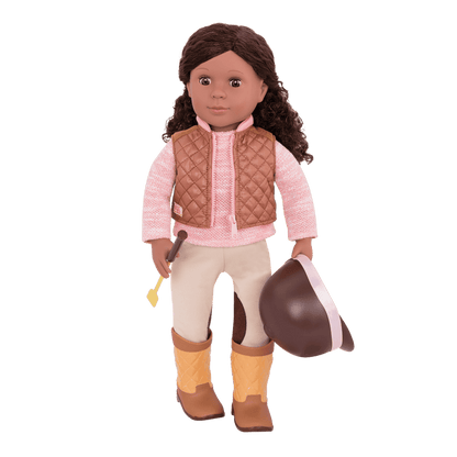 Riding in Style Equestrian Outfit for 18-inch Dolls