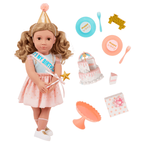 Our Generation 18-inch Birthday Doll Romy