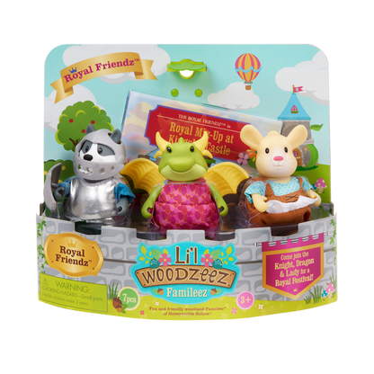 Royal Friendz (Dragon, Knight & Lady) - Li’l Woodzeez