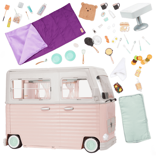 Our Generation RV Country Cruising Camper for 18-inch Dolls