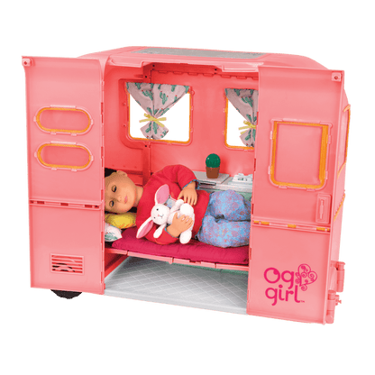RV Seeing You Camper Pink with Noa and Coral