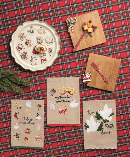 Santa Wooden Board Set