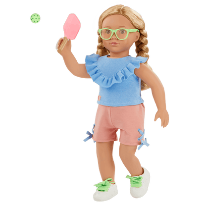 Our Generation Serve with Love Pickleball Outfit for 18-inch Dolls