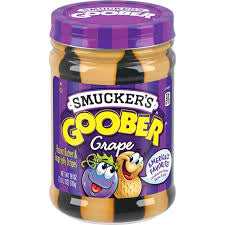 SMUCKER’S GOOBER GRAPE & PEANUT BUTTER 18 OZ