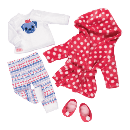 Snuggle Up deluxe pajama outfit all components