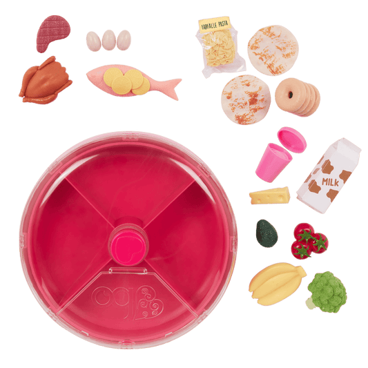 Our Generation Spin & Serve Play Food Set for 18-inch Dolls