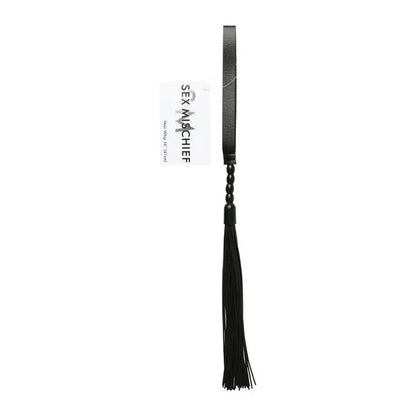 Sportsheets® Sportsheets Sex & Mischief Beaded Noir Flogger Black