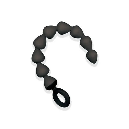 Sportsheets® Black Silicone Anal Beads - Rolik®