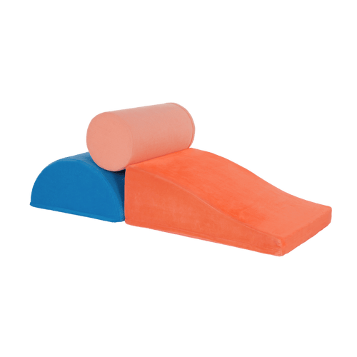 3 foam shapes piled up