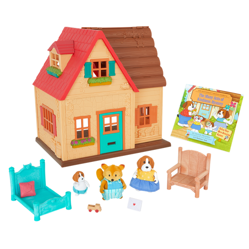 Sunny Acres Country House with Figurines