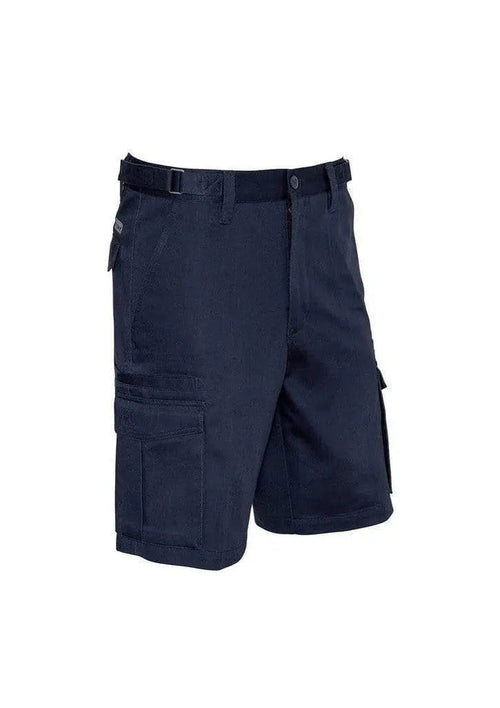 SYZMIK Men’s Basic Cargo Shorts ZS502 Work Wear Syzmik Navy 72