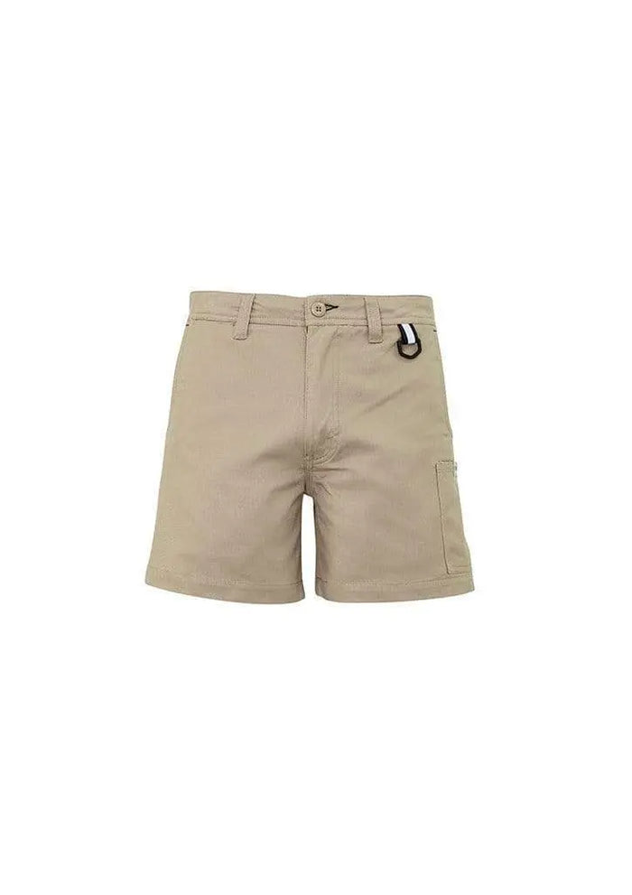 SYZMIK Men’s Rugged Cooling Short Shorts ZS507 Work Wear Syzmik Khaki 72