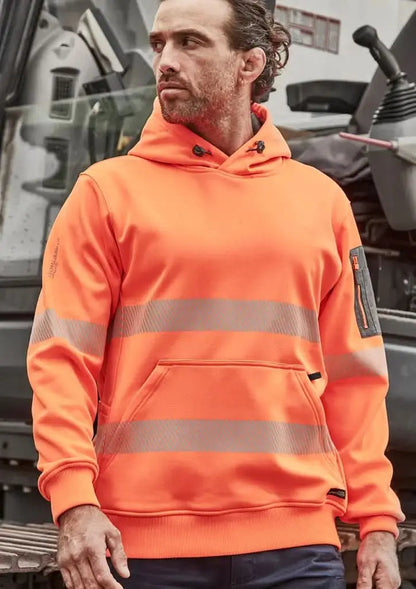 Syzmik Workwear Unisex Streetworx Water Resistant Segemented Tape Hoodie ZT867 Syzmik