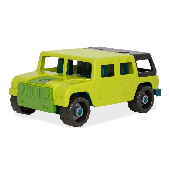 Toy take-apart 4x4 for kids and toddlers.