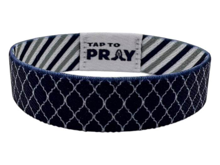 Tap To Pray™ Wristbands - Graphite & Ink