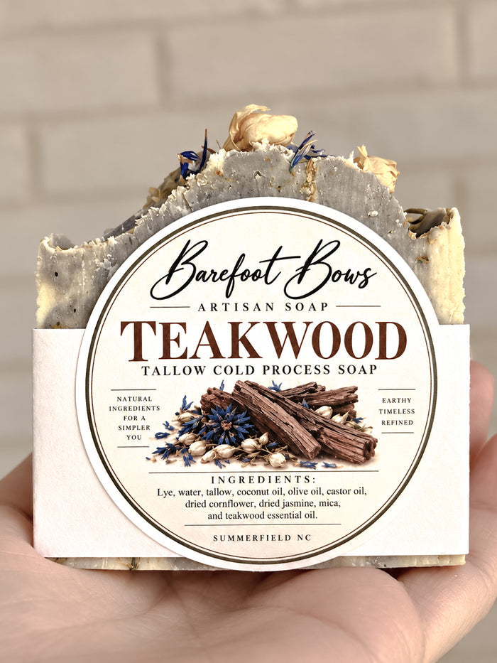 Teakwood Tallow Soap