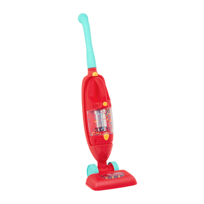 Toy vacuum cleaner with removable handheld unit