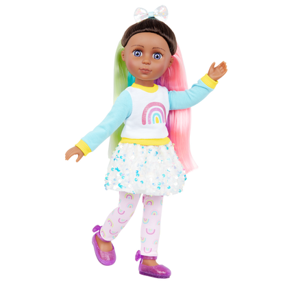 Glitter Girls Torrei doll with rainbow hair