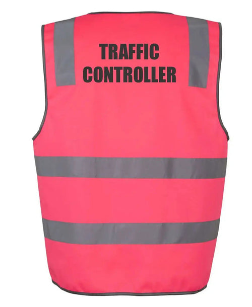 Traffic Controller Printed Vest Traff6DNSV Jb's Wear