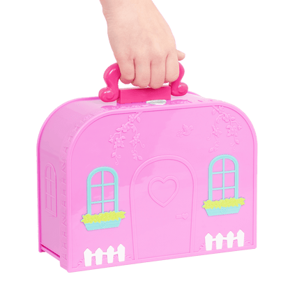 Bedroom playset in carry case