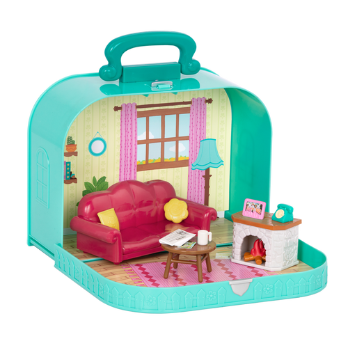 Living room playset in carry case